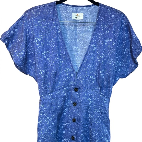 Marine Layer Camila Mini Dress - Size Medium - Picture 6 of 10
